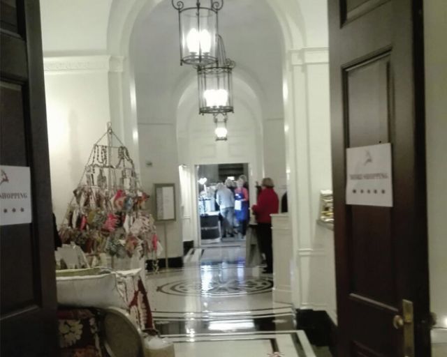 Colony Club New York Xmas Boutique